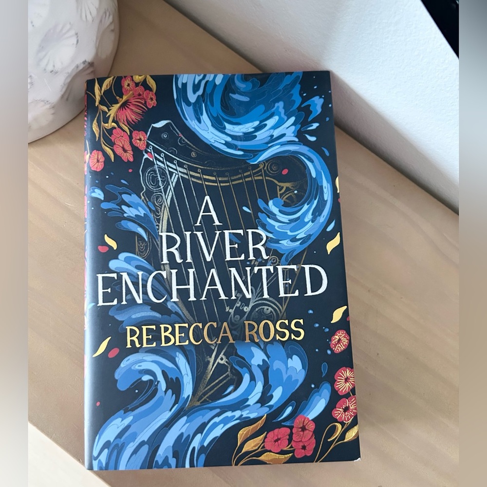 Illumicrate Exclusive Signed A River Enchanted by Rebecca Ross Hardcover Book